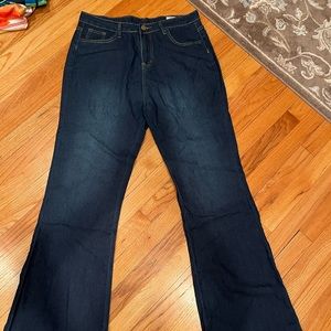 Womens bootcut stretch jeans